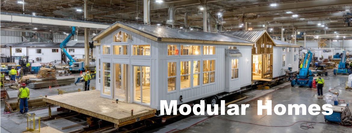 modular homes being built