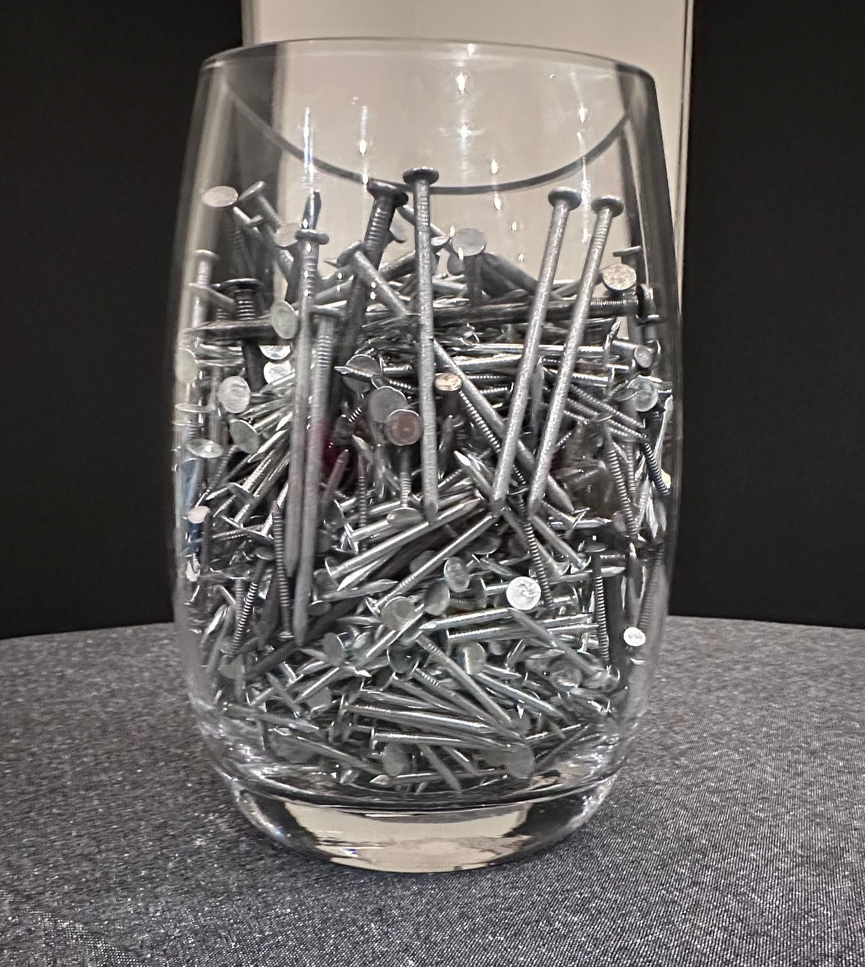 jar of nails