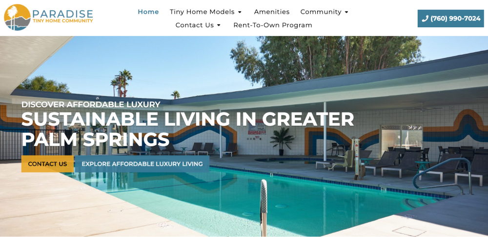 Paradise Tiny Home Community